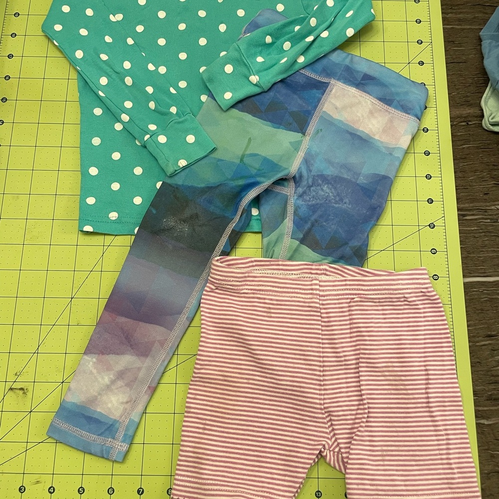 Carter's Green Polka Dot Long Sleeve Tee